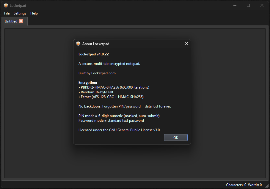 Locketpad Screenshot 4